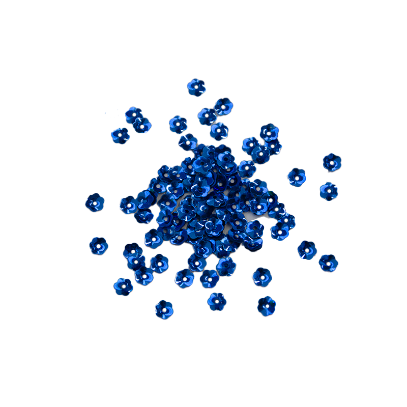 Lentejuela Flor 6 mm