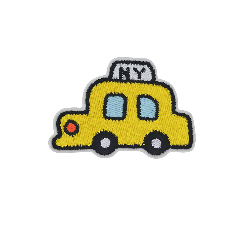 Aplique Taxi 6cm Amarillo