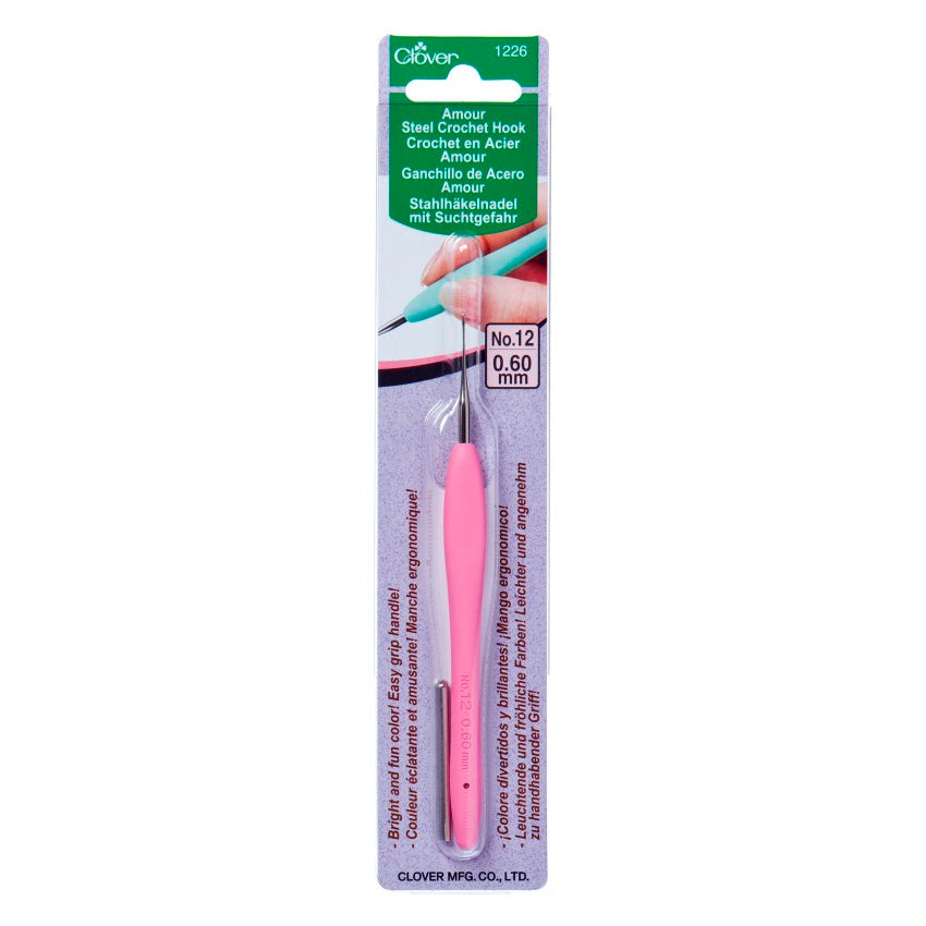 Aguja Crochet Amour Ergonómica Clover