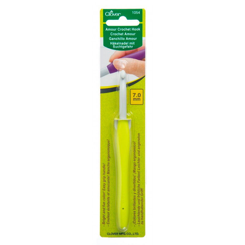 Aguja Crochet Amour Ergonómica Clover