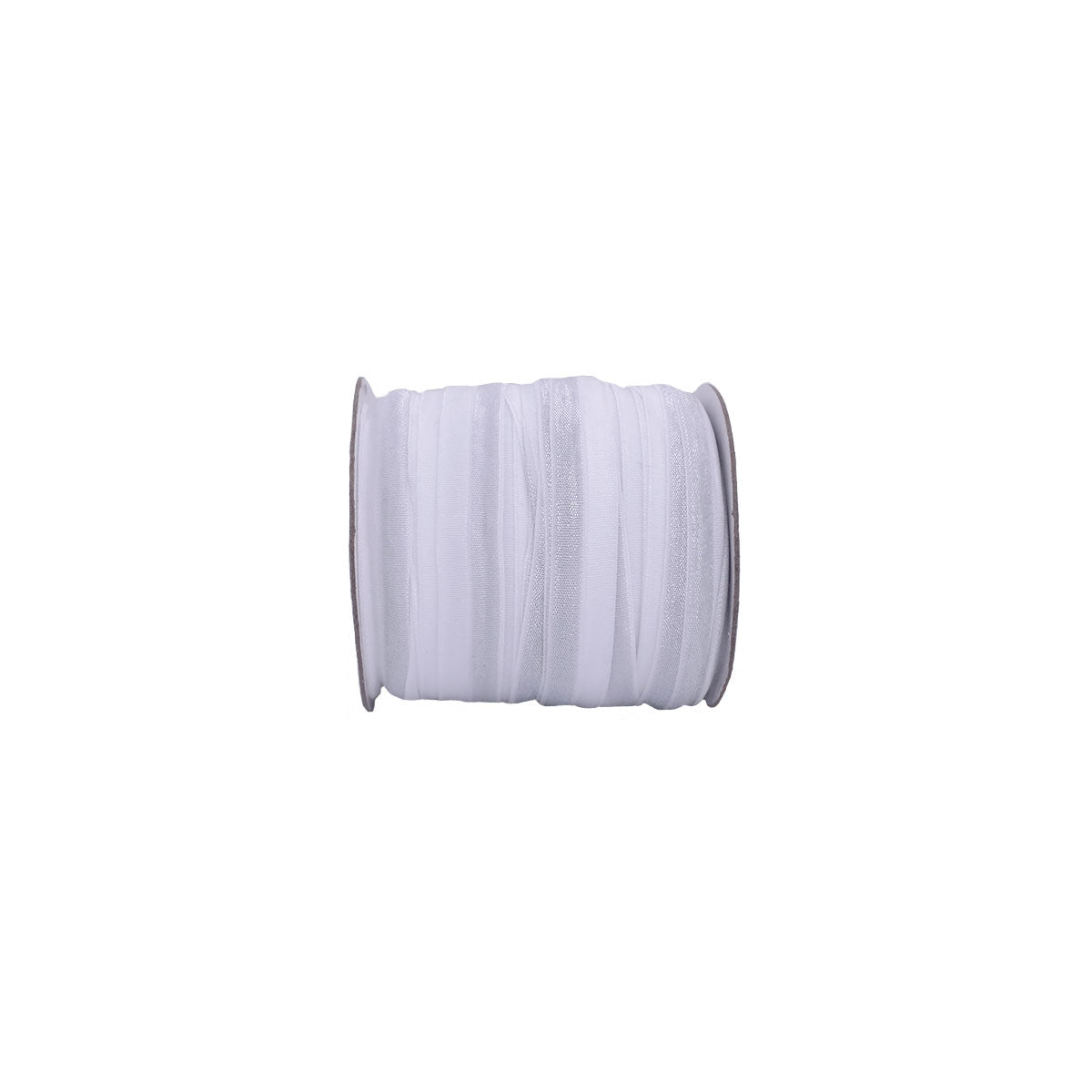 Sesgo Elástico Lurex Plata 16mm