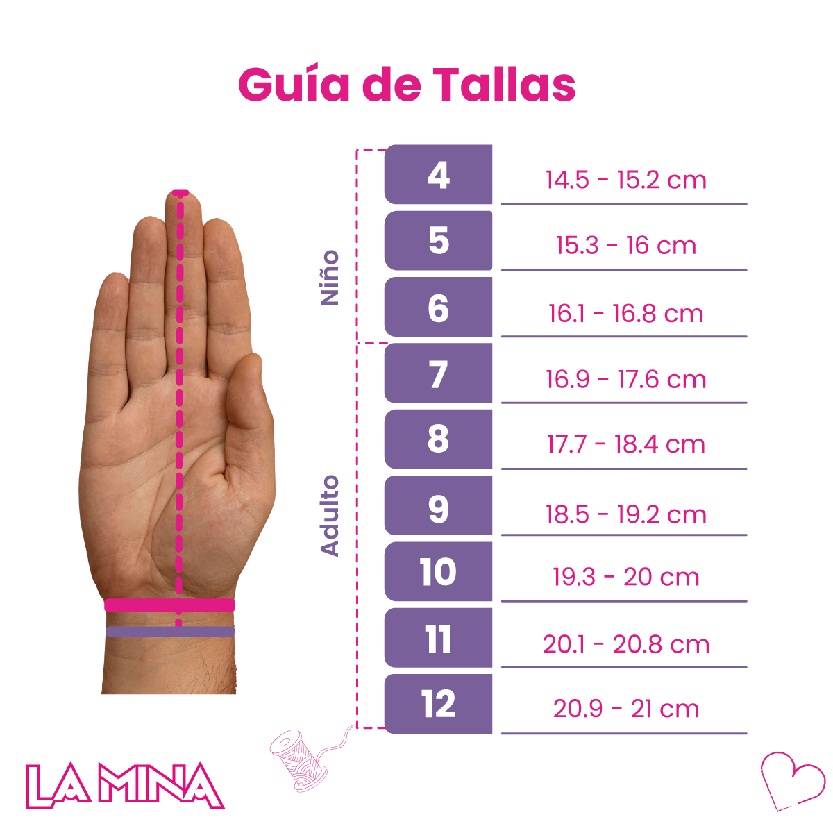 Guantes Algodón