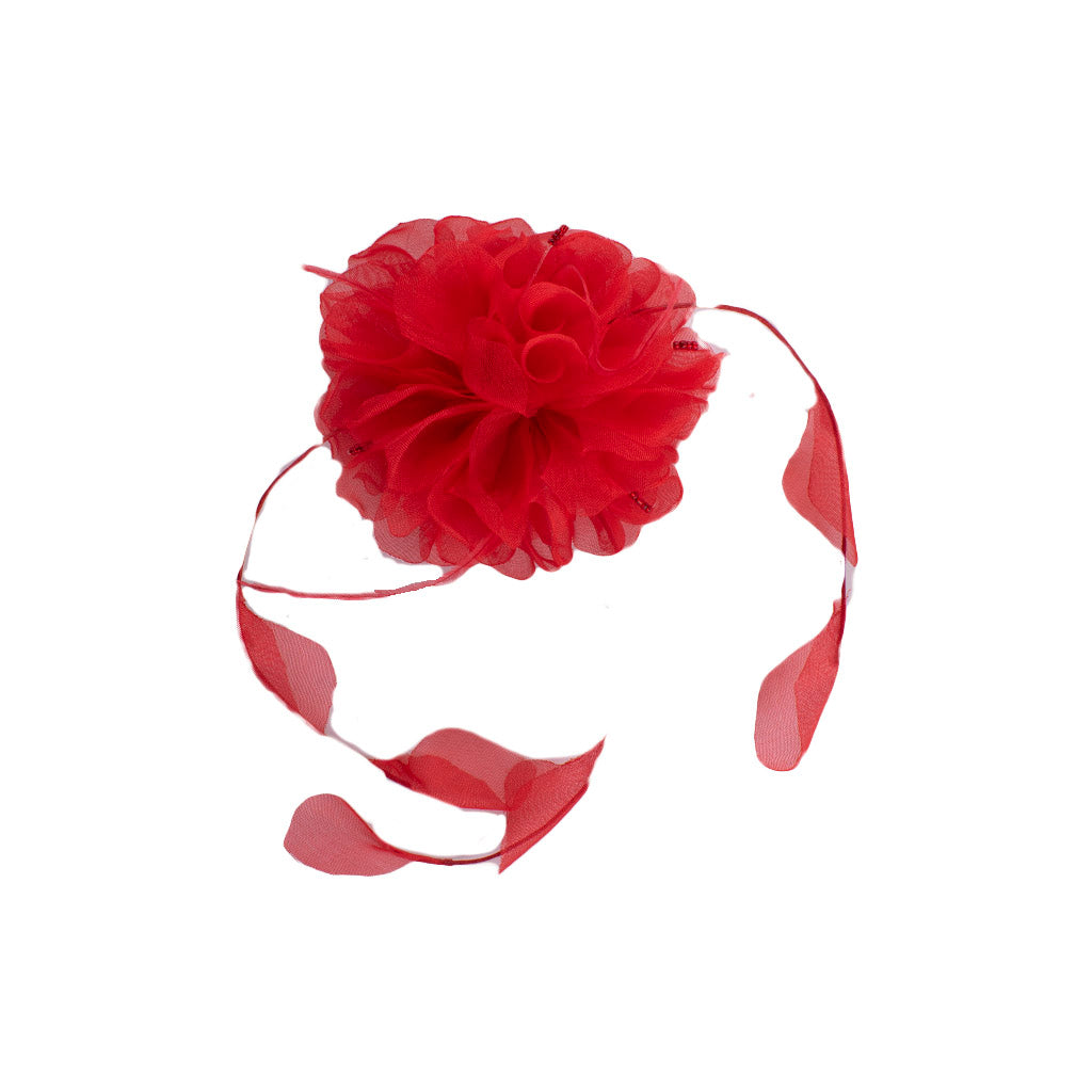 Flor Organza 9cm