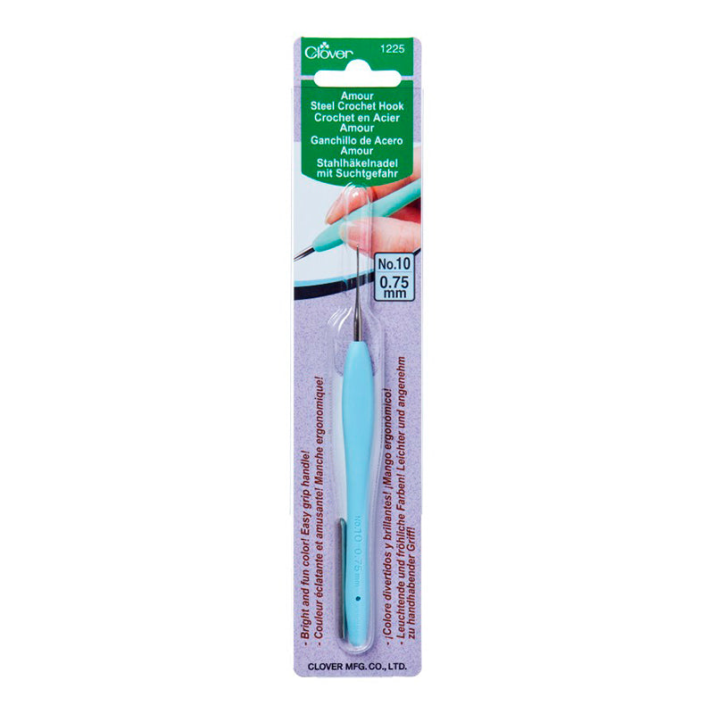 Aguja Crochet Amour Ergonómica Clover