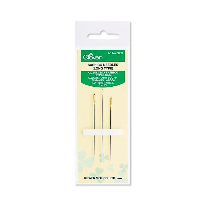 Aguja Bordar Sashiko (Largas) Clover