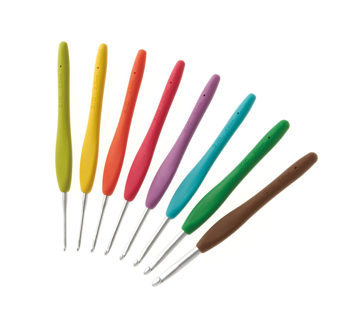 Set Agujas Crochet Clover Amour 3.5mm / 9mm Amour Rf 3672
