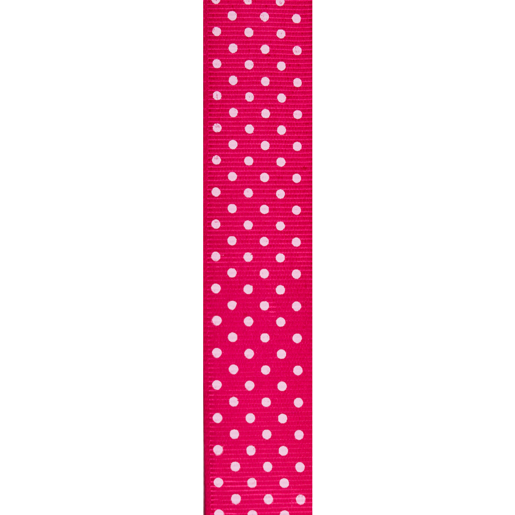 Cinta Faya Estampada Puntos 2.5 cm