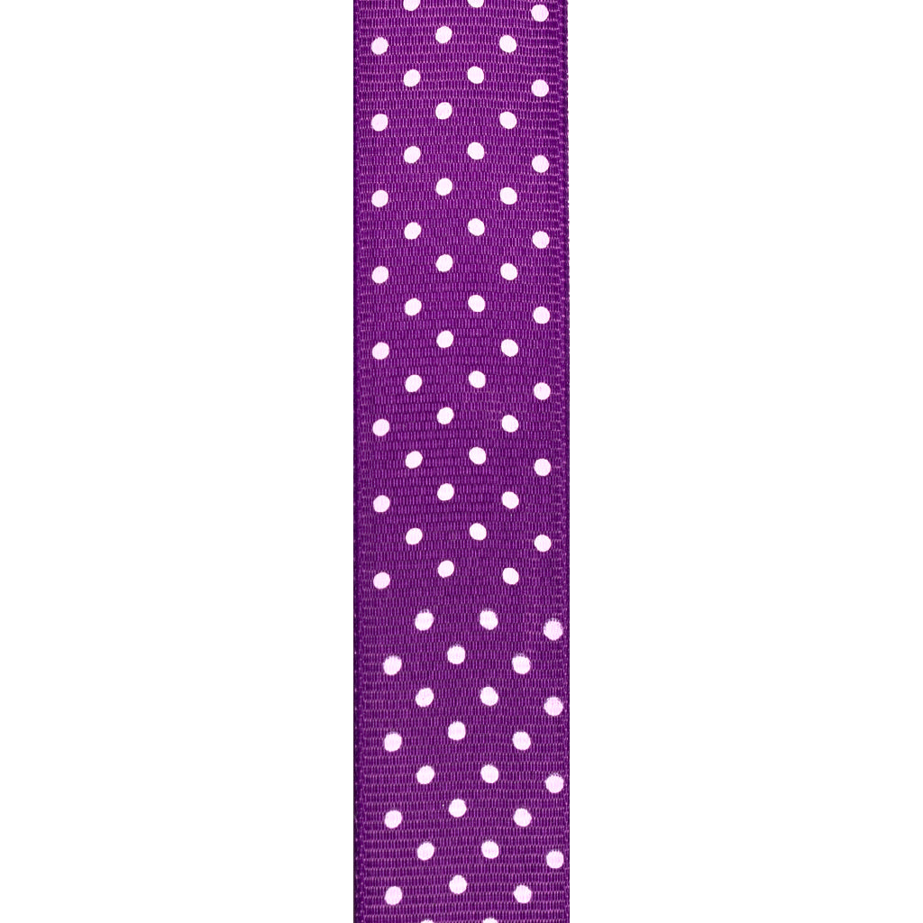 Cinta Faya Estampada Puntos 2.5 cm