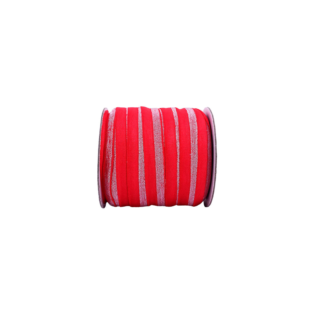 Sesgo Elástico Lurex Plata 16mm