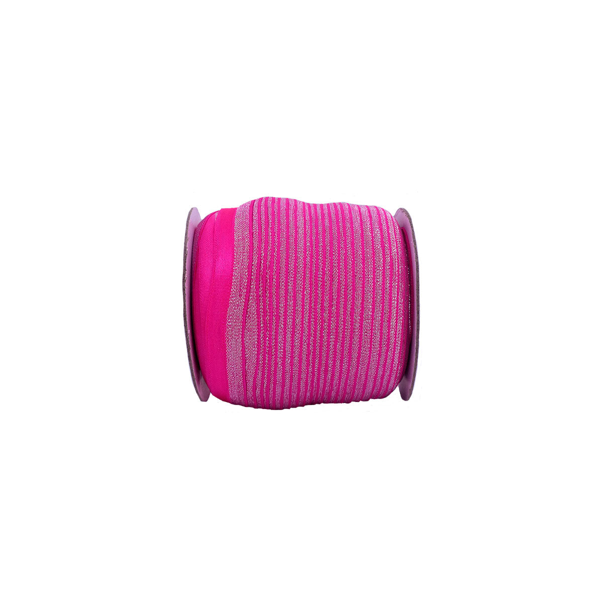Sesgo Elástico Lurex Plata 16mm